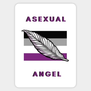 Asexual Angel Sticker